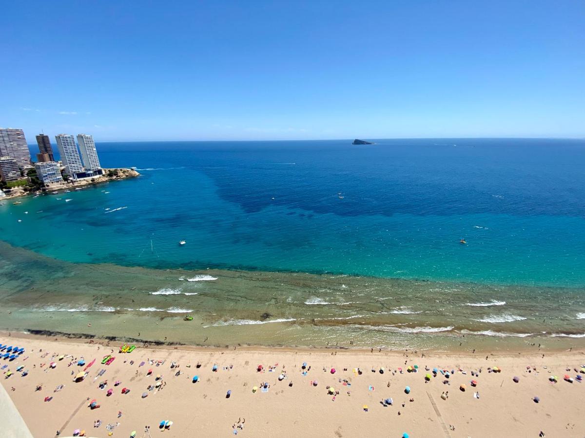 Apartamento Torre Levante, Primera Linea De Playa Benidorm Exteriér fotografie
