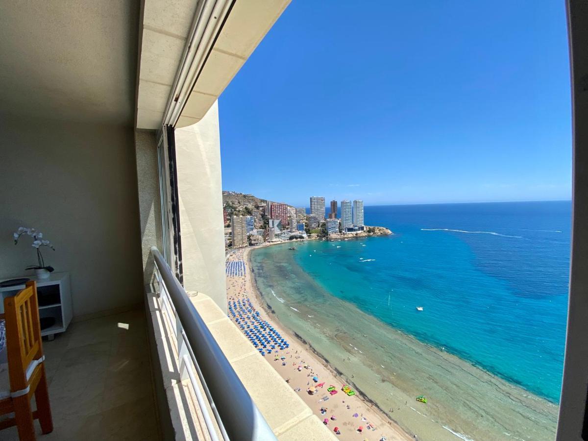 Apartamento Torre Levante, Primera Linea De Playa Benidorm Exteriér fotografie