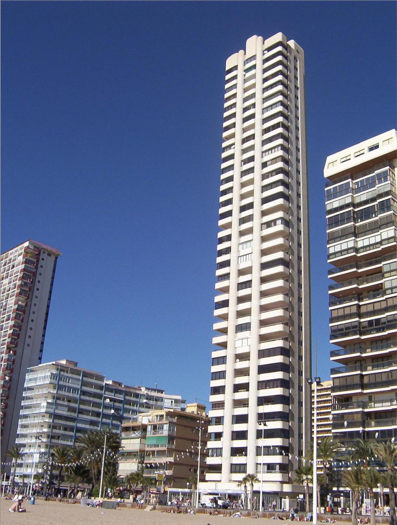 Apartamento Torre Levante, Primera Linea De Playa Benidorm Exteriér fotografie